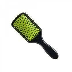 Small hairbrush - rectangular green