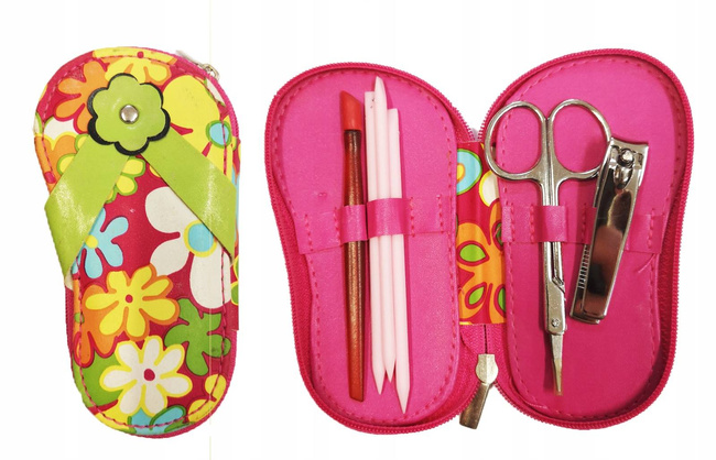 Mini manicure set "Flip-flops"