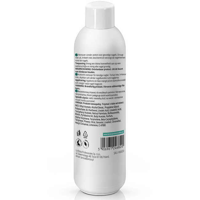 Acetone-free Colour Remover - 1000 ml