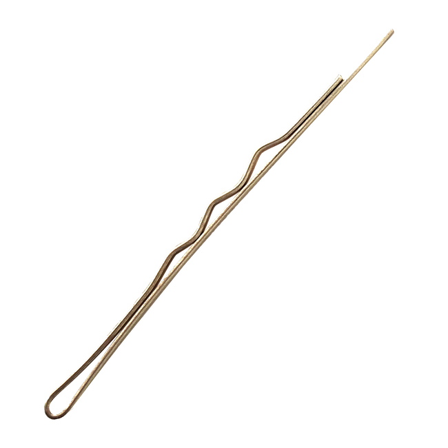 La Rosa gold crimp pins 6 cm