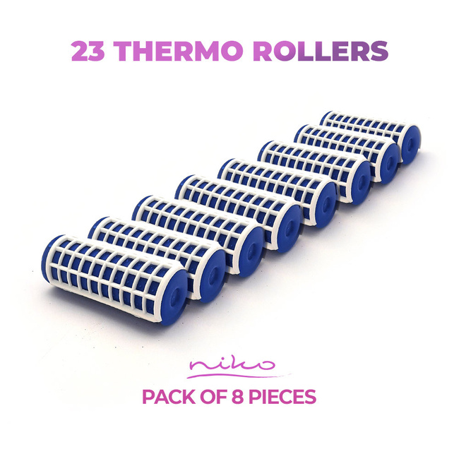 Thermal hair rollers - diameter 28 mm