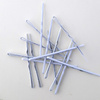 La Rosa white crimp pins 6 cm