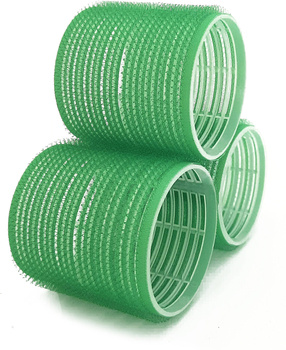 Large rollers for hair with Velcro - diameter 61 mm