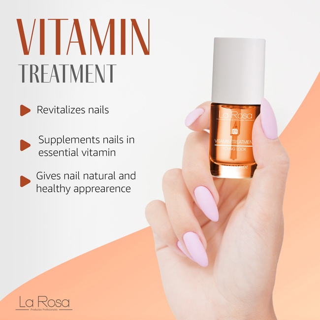 La Rosa Nail VITAMIN TREATMENT, 10 ml