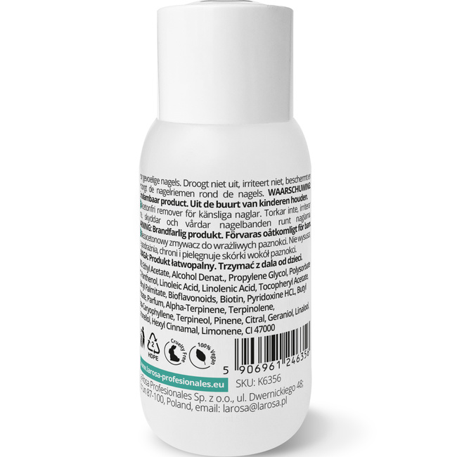 LaRosa Acetone-Free Nail Polish Remover 150ml – Gentle & Effective Nail Polish Remover