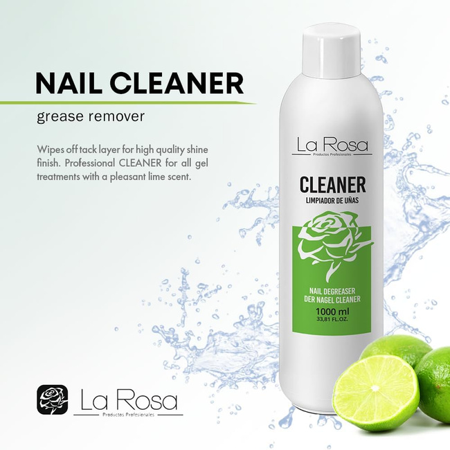 Cosmetic manicure cleaner – pump bottle and refill 1190 ml