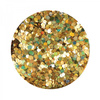 Honeycomb Hologram Glitter for Nails - Gold