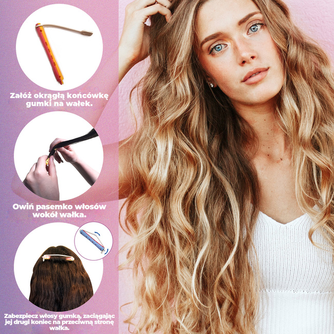 Permanent waving rollers - diameter 9 mm