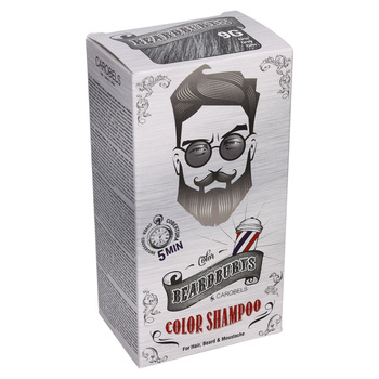 Beardburys Shampoo for hair beard mustache Gray