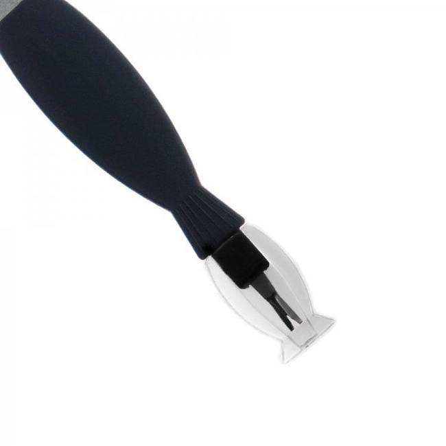 Double-Sided Sapphire Nail File with Trimmer and Soft Touch Handle - 8cm