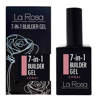 LaRosa 7-in-1 BUILDER GEL in a Bottle - CORAL