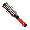 Double-sided tunnel hair brush