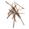 La Rosa gold hair pins 4 cm