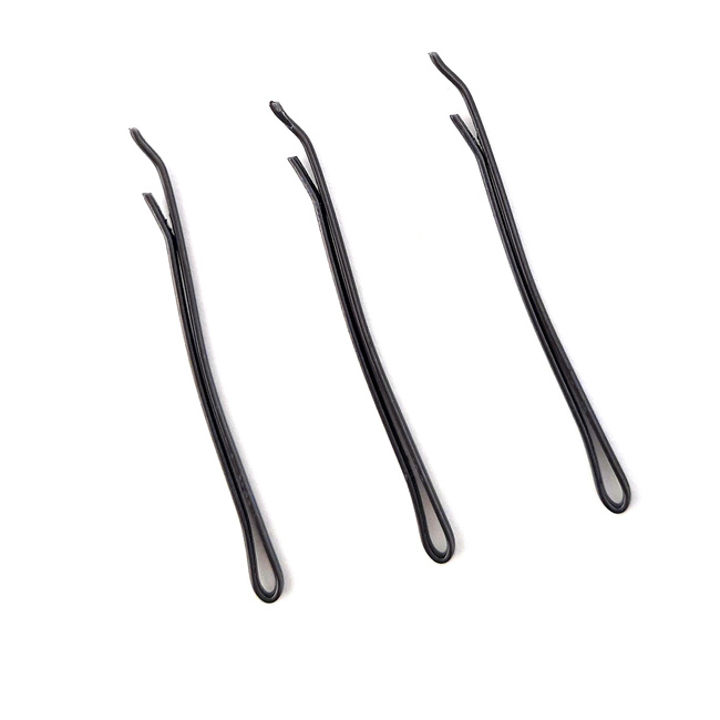 La Rosa brown hair pins 4 cm