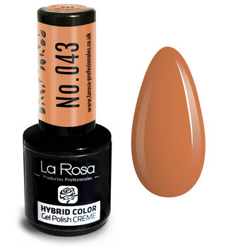 La Rosa Hybrid Gel Polish CREAM Dark Beige