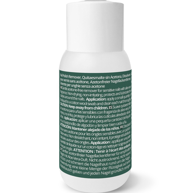 LaRosa SENSITIVE Nail Polish Remover with ALOE VERA 150 ml – ACETONE-FREE Gentle & Effective for Brittle Nails