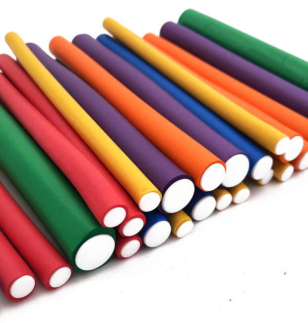 Hair curlers - short - diameter 18 mm