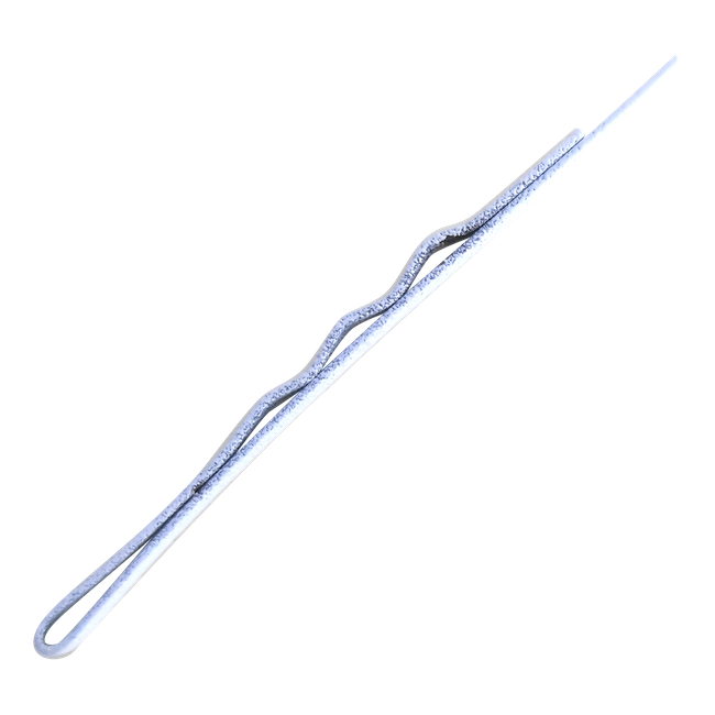 La Rosa white crimp pins 6 cm