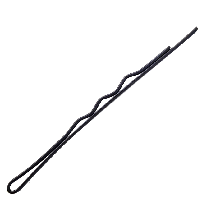 La Rosa brown crimp pins 6 cm