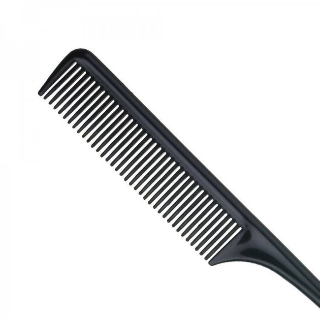 Hair comb with a spike