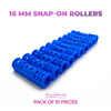 Hair rollers with an overlay - diameter 15 mm