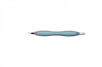 Trimmer and Cuticle Pusher with Soft Handle