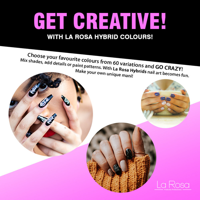 La Rosa Hybrid Gel Polish CREME Claret
