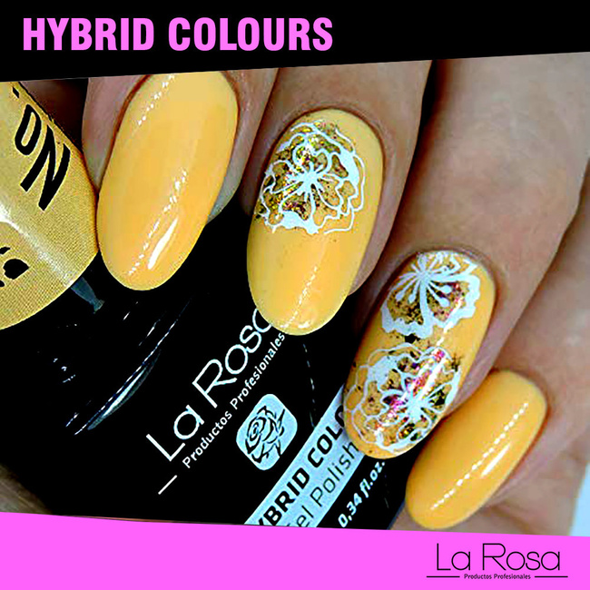 La Rosa Hybrid Gel Polish CREAM Bourdeaux
