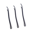 La Rosa black hair pins 4 cm