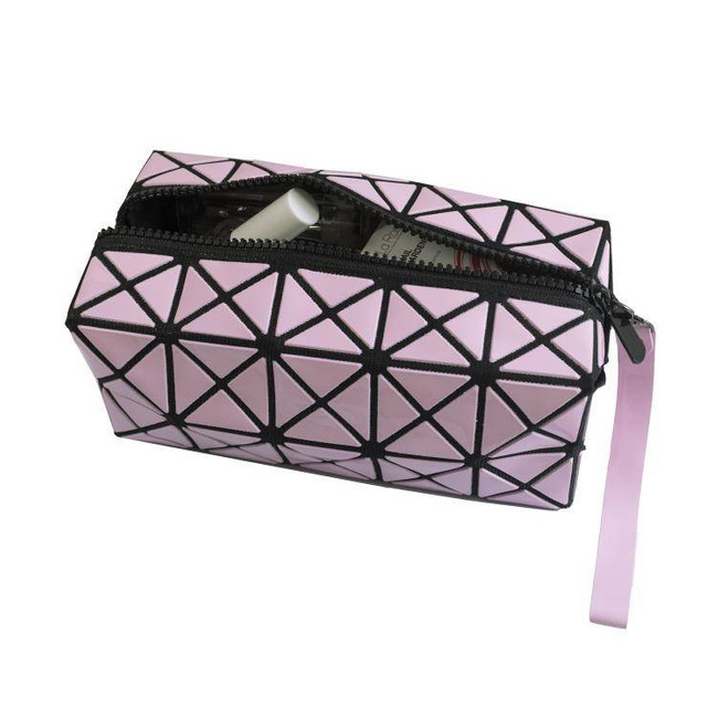 Make-up Bag Geometrix Pink
