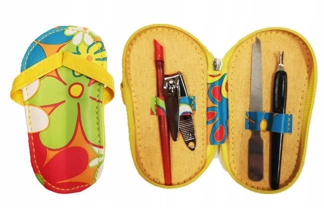 Mini manicure set "Flip-flops"