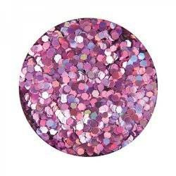 Honeycomb Hologram Glitter for Nails - Violet