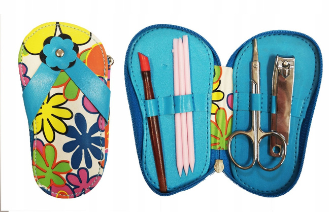 Mini manicure set "Flip-flops"