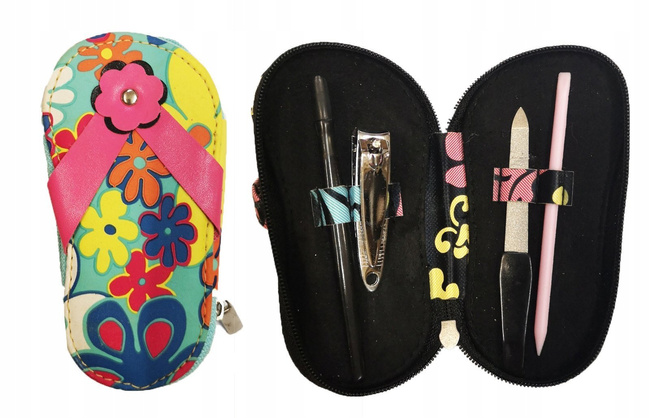 Mini manicure set "Flip-flops"