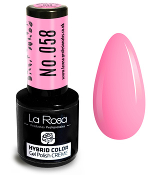 La Rosa Hybrid Gel Polish CREME Baby Pink