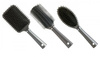 Hair brush large rectangular graphite