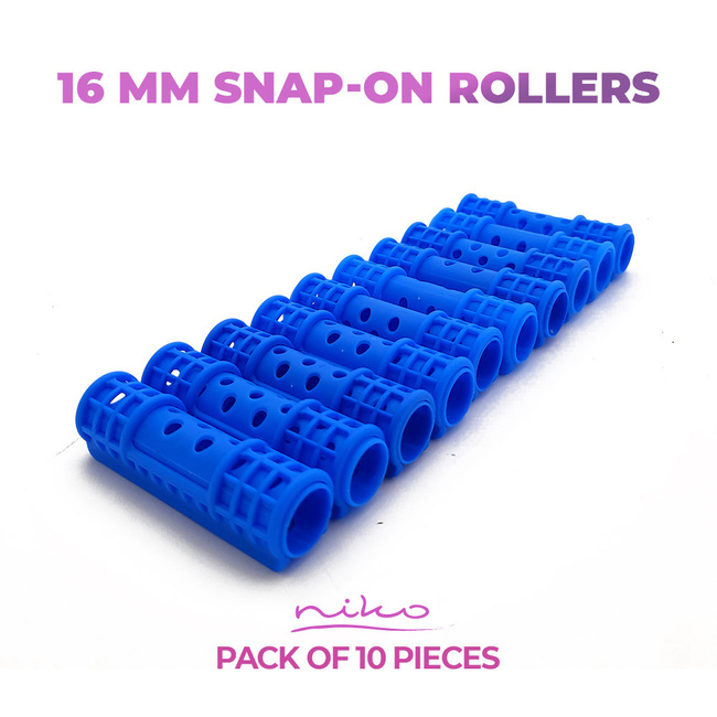 Hair rollers with an overlay - diameter 15 mm