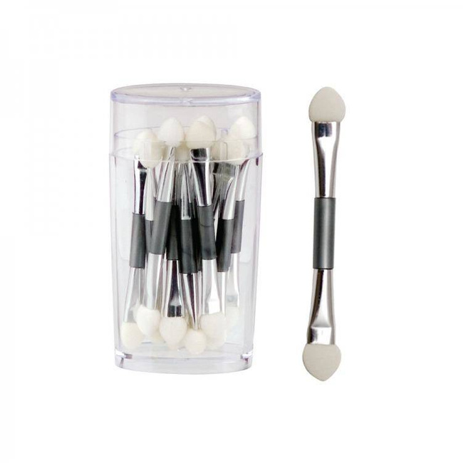 Eyeshadow Sponge Applicators in Container - 10 pcs