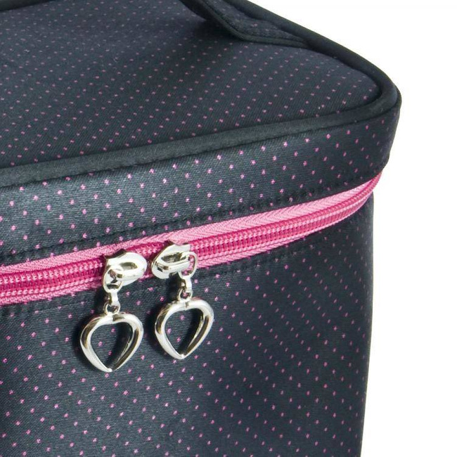 Black Pink Makeup Case