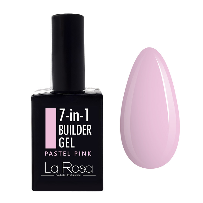 LaRosa 7-in-1 BUILDER GEL in a Bottle - PASTEL PINK